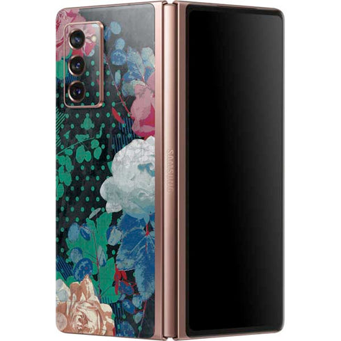 Fall Flowers Galaxy Z Fold2 5G Skin