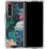 Fall Flowers Galaxy Z Fold4 5G Clear Case