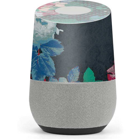 Fall Flowers Google Home Skin