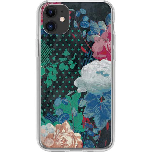 Fall Flowers iPhone 11 Clear Case