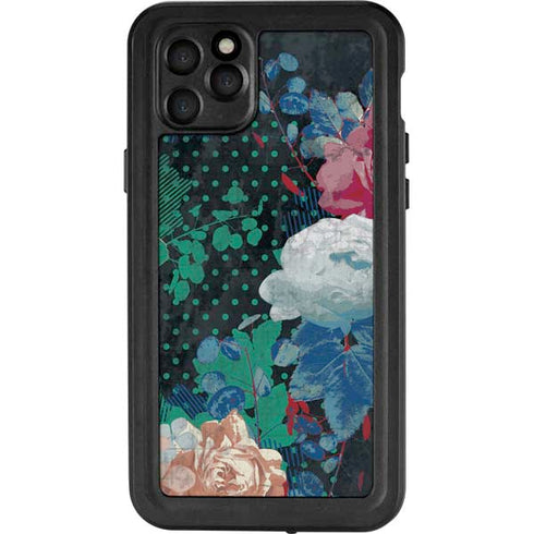 Fall Flowers iPhone 11 Pro Max Waterproof Case