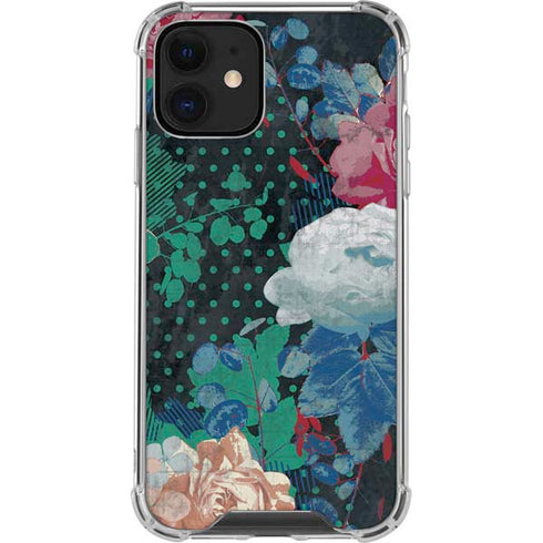 Fall Flowers iPhone 12 Mini Clear Case