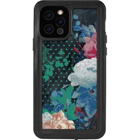 Fall Flowers iPhone 12 Pro Waterproof Case