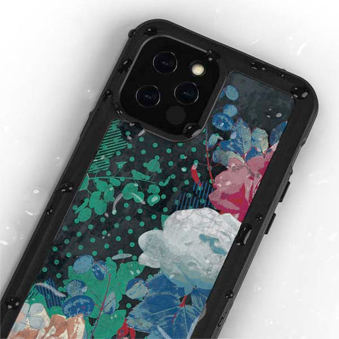 Fall Flowers iPhone 12 Pro Waterproof Case