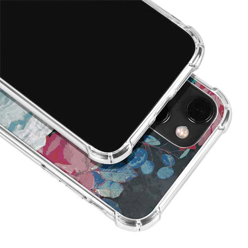 Fall Flowers iPhone 13 Mini Clear Case