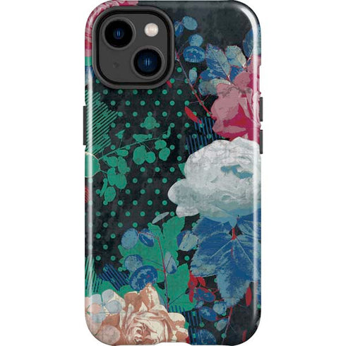 Fall Flowers iPhone 15 Plus Impact Case