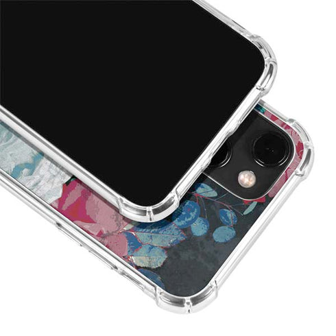 Fall Flowers iPhone 14 Plus Clear Case