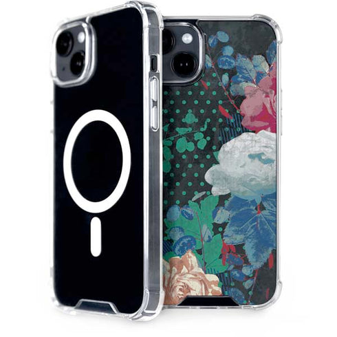 Fall Flowers iPhone 15 Plus MagSafe Case