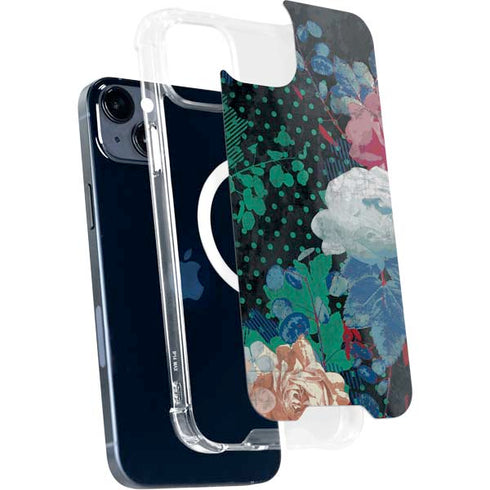 Fall Flowers iPhone 15 Plus MagSafe Case
