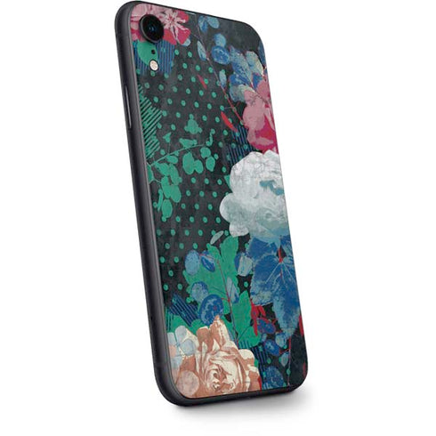 Fall Flowers iPhone XR Skin