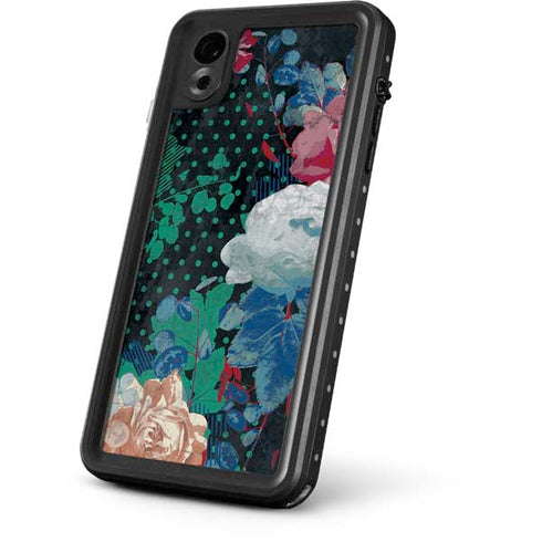Fall Flowers iPhone XR Waterproof Case