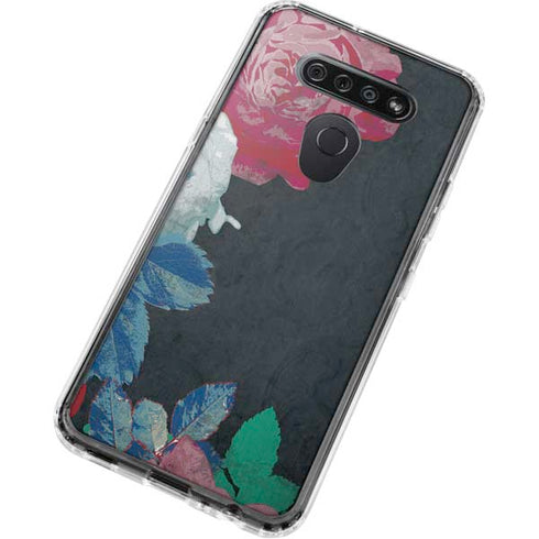 Fall Flowers LG K51/Q51 Clear Case