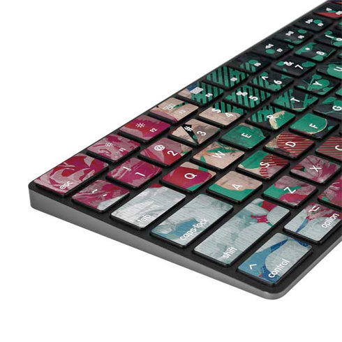 Fall Flowers Magic Keyboard with Numeric Keypad Skin