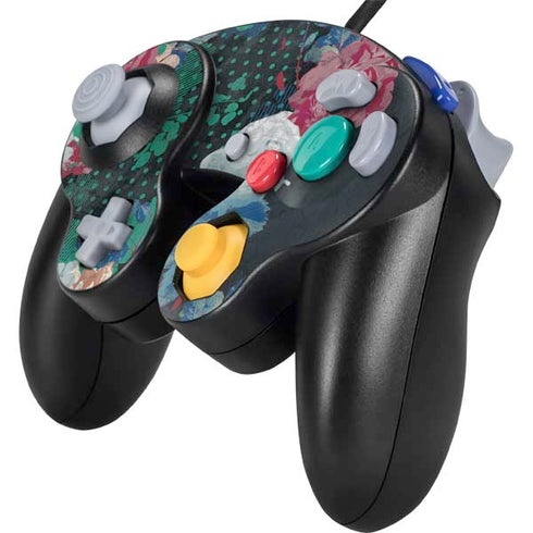Fall Flowers Nintendo GameCube Controller Skin