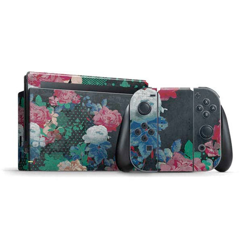 Fall Flowers Nintendo Switch Bundle Skin