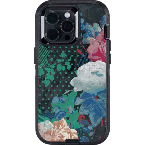Fall Flowers Otterbox Defender iPhone Skin