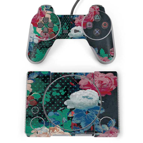 Fall Flowers PlayStation Classic Bundle Skin
