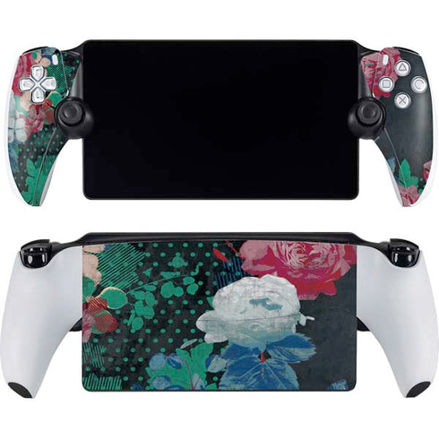 Fall Flowers PlayStation Portal Remote Player Skin