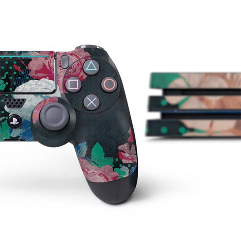 Fall Flowers PS4 Pro Bundle Skin
