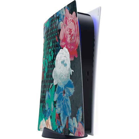 Fall Flowers PS5 Digital Edition Console Skin