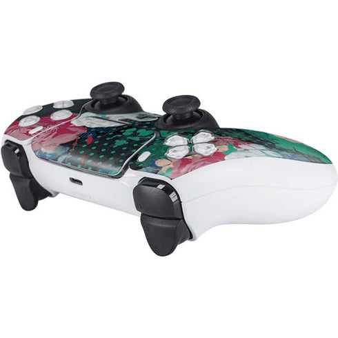 Fall Flowers PS5 Controller Skin