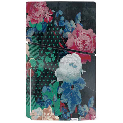 Fall Flowers PS5 Slim Disk Bundle Skin