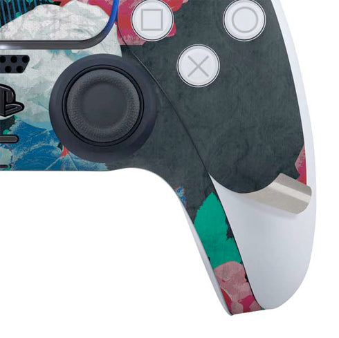 Fall Flowers PS5 Slim Digital Edition Bundle Skin