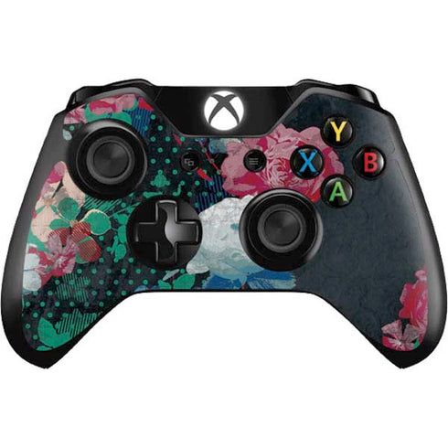 Fall Flowers Xbox One Controller Skin