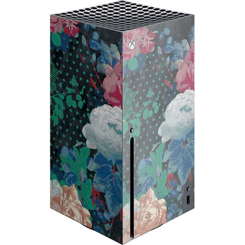 Fall Flowers Xbox Series X Console Skin