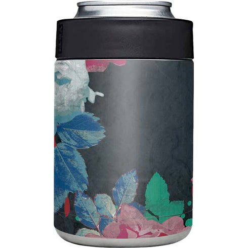 Fall Flowers Yeti Colster Can Insulator Skin