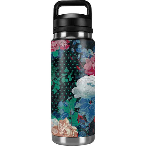 Fall Flowers YETI Rambler 26oz Bottle Skin