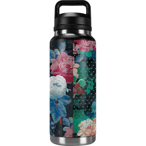 Fall Flowers YETI Rambler 36oz Bottle Skin