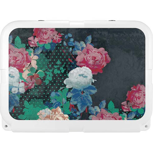 Fall Flowers YETI Tundra 35 Hard Cooler Skin