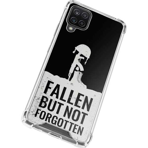 Fallen But Not Forgotten Galaxy A12 Clear Case