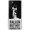 Fallen But Not Forgotten Galaxy A21 Clear Case