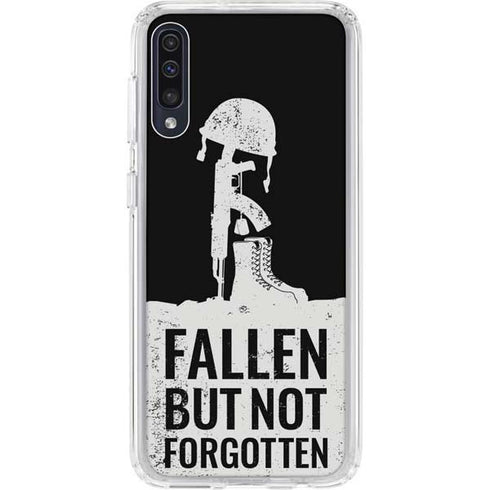 Fallen But Not Forgotten Galaxy A50 Clear Case