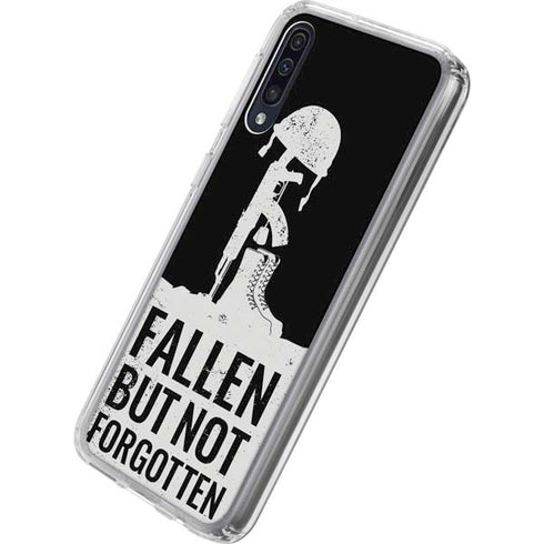 Fallen But Not Forgotten Galaxy A50 Clear Case