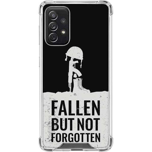 Fallen But Not Forgotten Galaxy A72 5G Clear Case