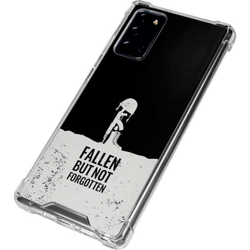 Fallen But Not Forgotten Galaxy Note20 5G Clear Case