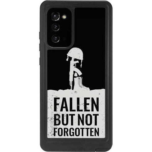 Fallen But Not Forgotten Galaxy Note20 5G Waterproof Case