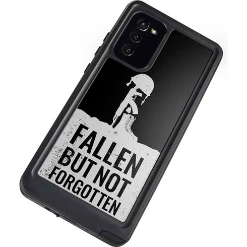 Fallen But Not Forgotten Galaxy Note20 5G Waterproof Case