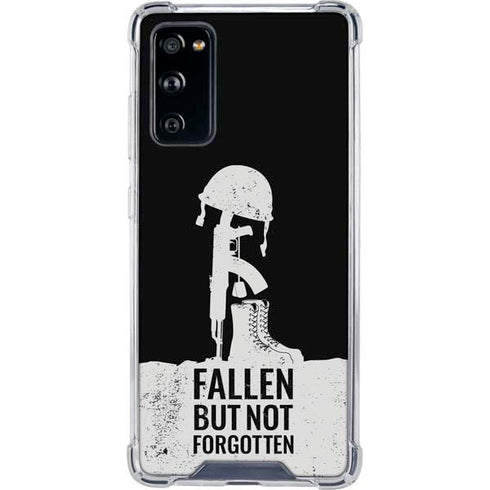 Fallen But Not Forgotten Galaxy S20 FE Clear Case