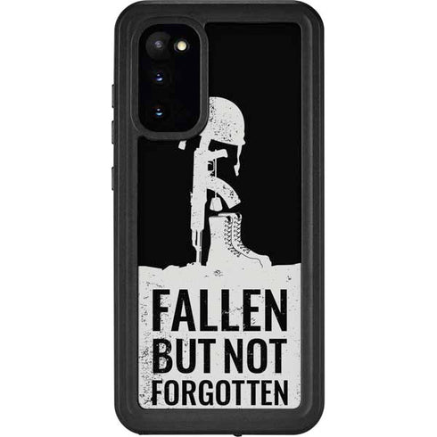 Fallen But Not Forgotten Galaxy S20 Waterproof Case