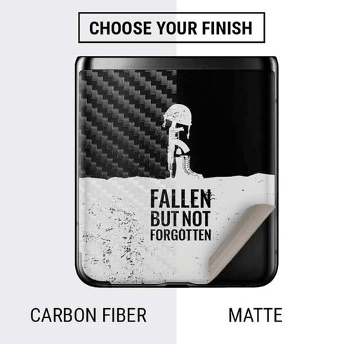 Fallen But Not Forgotten Galaxy Z Flip Skin