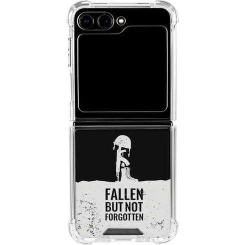 Fallen But Not Forgotten Galaxy Z Flip5 5G Clear Case