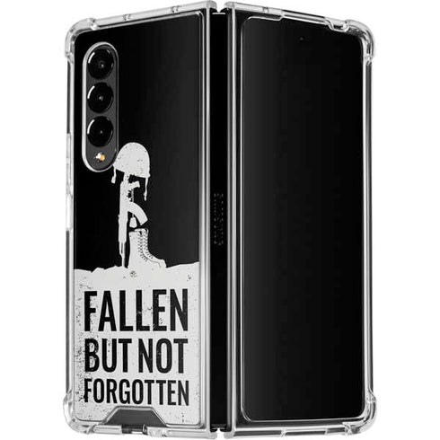 Fallen But Not Forgotten Galaxy Z Fold4 5G Clear Case