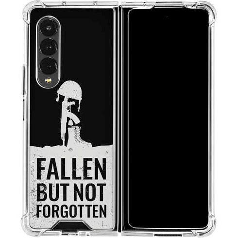 Fallen But Not Forgotten Galaxy Z Fold4 5G Clear Case