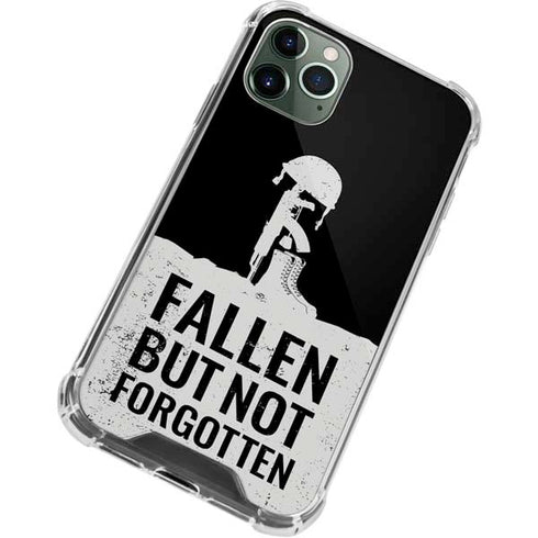 Fallen But Not Forgotten iPhone 11 Pro Max Clear Case