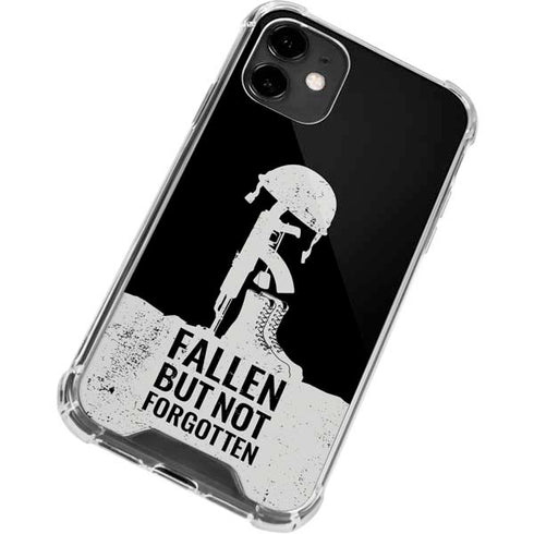 Fallen But Not Forgotten iPhone 12 Clear Case
