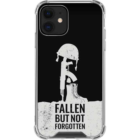 Fallen But Not Forgotten iPhone 12 Mini Clear Case